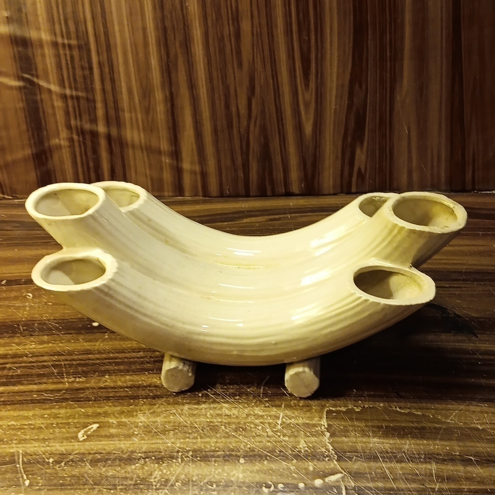 Vintage mcm Ikebana pottery bud vase